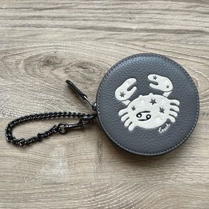 COACH ASTROLOGY “CANCER” WALLET/COIN POUCH